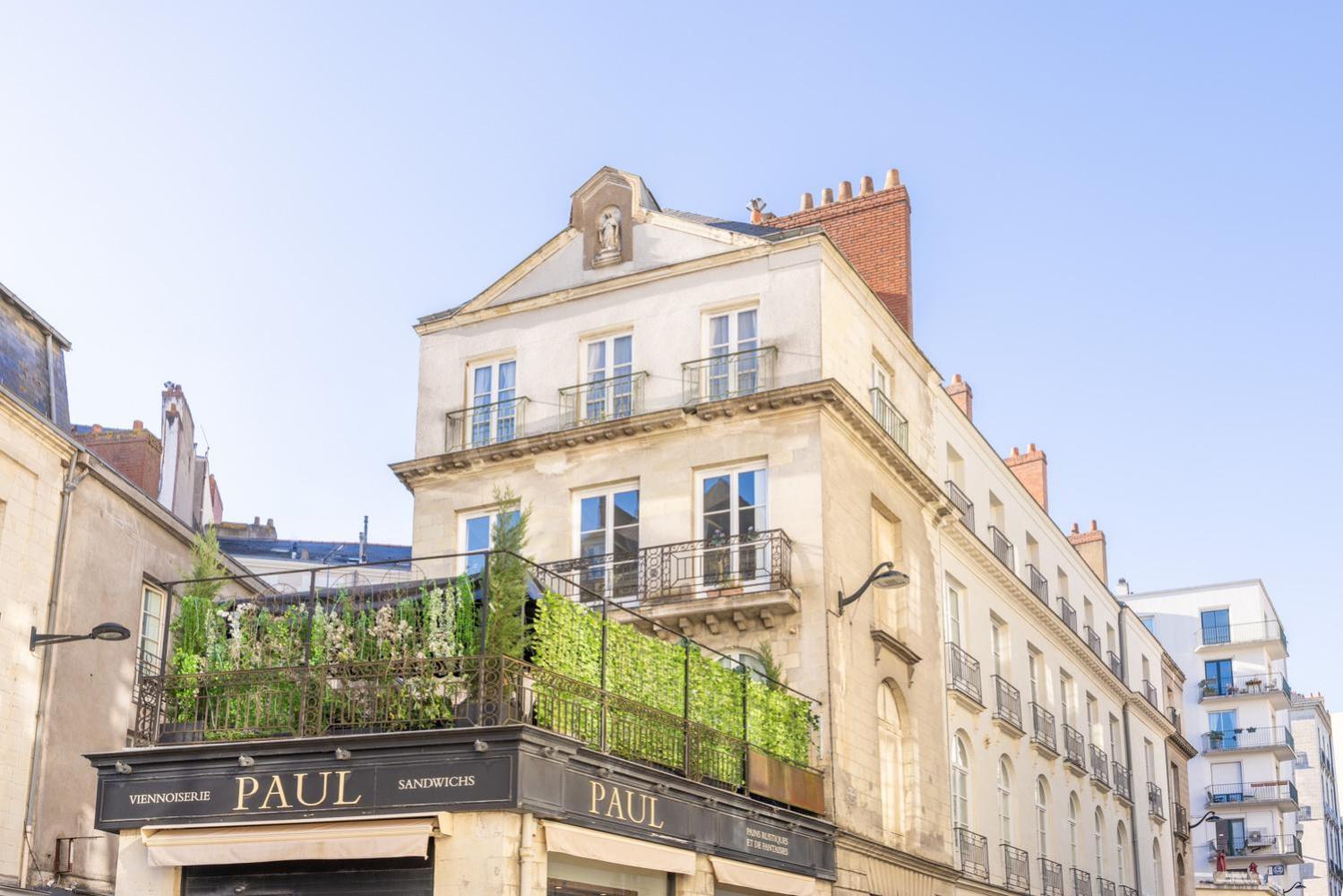 Ferienwohnung Terrasse Royale Au Coeur De Nantes Exterior foto